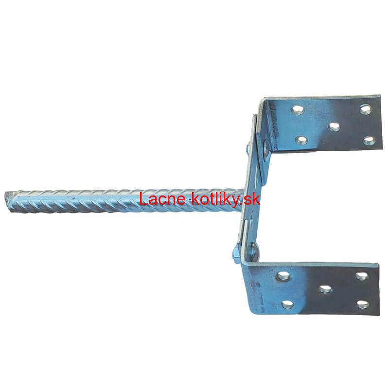 Pätka zápustná, kotviaca, nastaviteľná 0-17 cm