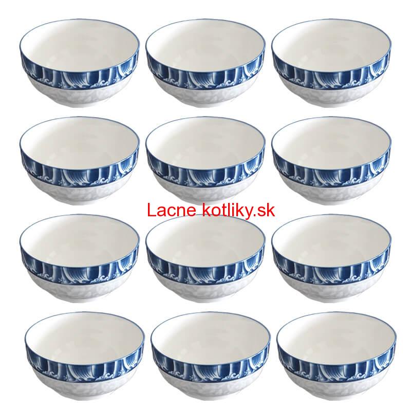 Keramické misky na servírovanie gulášu 15 cm 12 ks