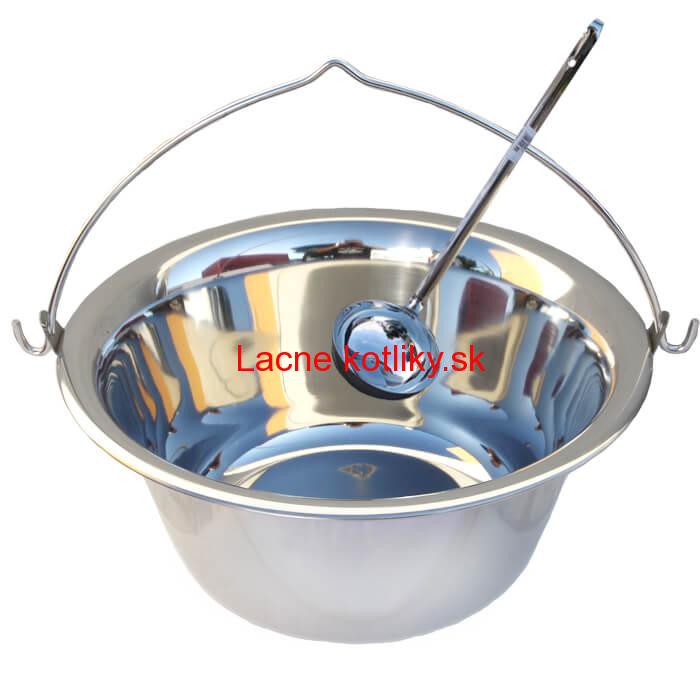 Antikorový kotlík 22 L + antikórová naberačka