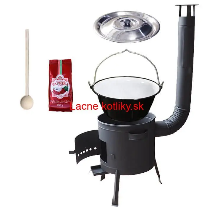 Smaltovaný kotlík 25 L (1,2 mm) + hrubostenná (1,5 mm) žiaruvzdorná kotlina BALKY STRONG 42 PLUS 600