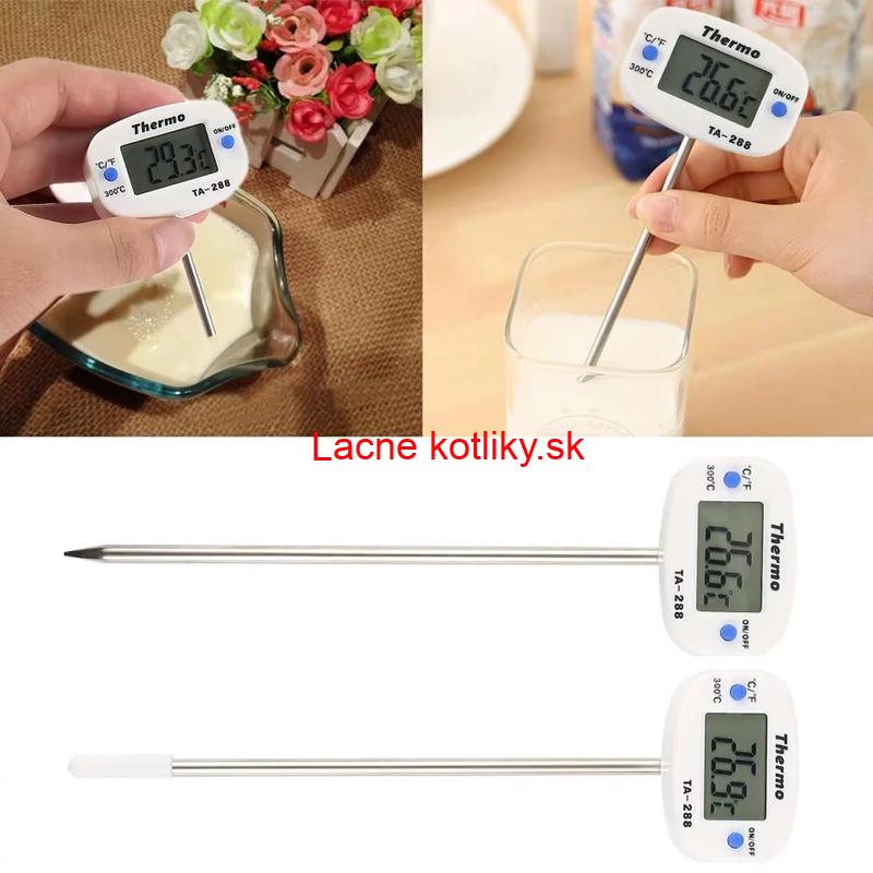 Kuchynský digitálny teplomer