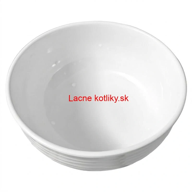 Prémiová biela miska s kamennou štruktúrou 750 ml