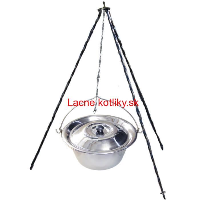 Nerezový kotlík 14 L INOX + pokrievka + stojan CLASSIC