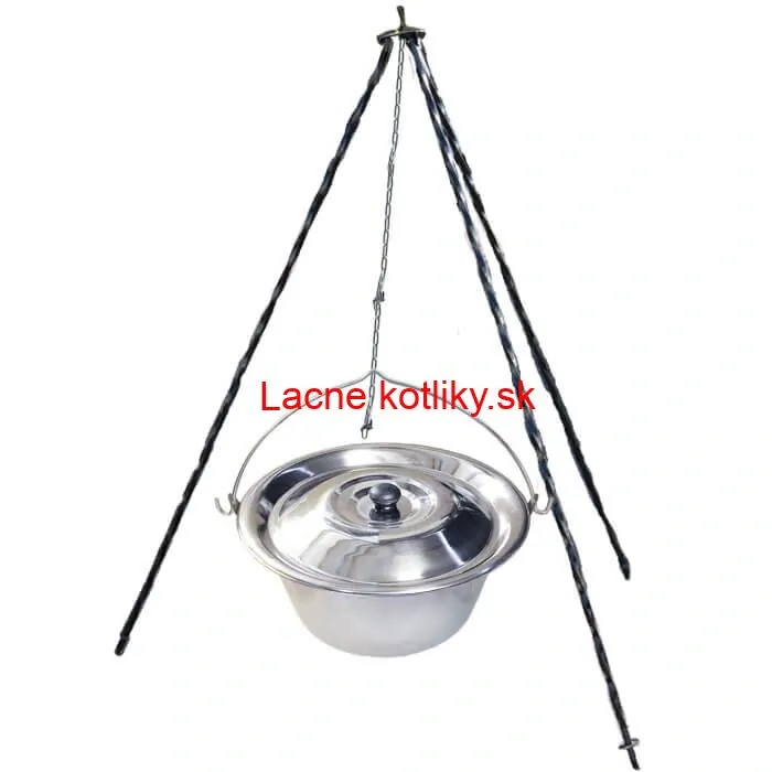 Nerezový kotlík 8 L INOX + pokrievka + stojan CLASSIC
