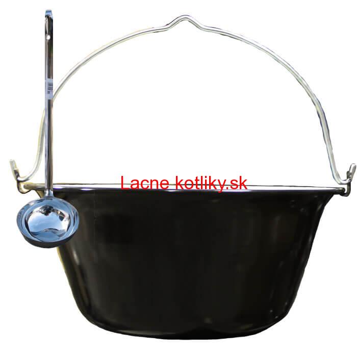 Smaltovaný kotlík 16 L + antikórová naberačka