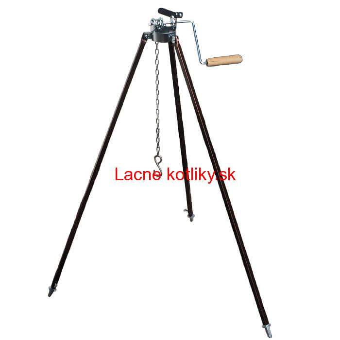 Teleskopická trojnožka s poistnou kladkou