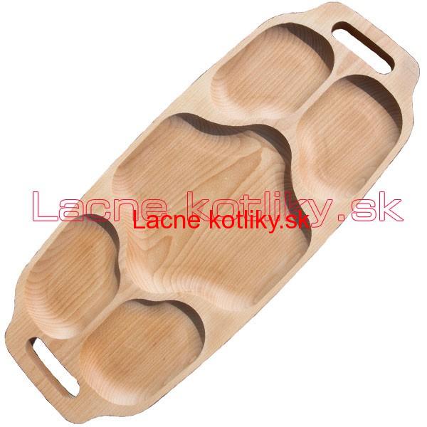 Servírovací drevený podnos