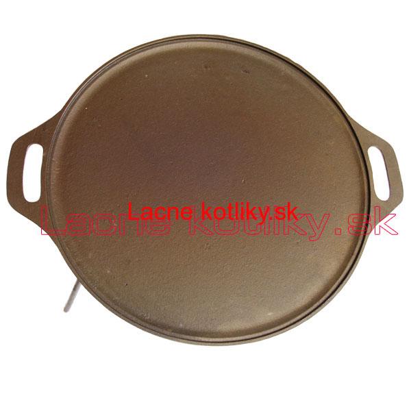 Liatinová grilovacia panvica s nožičkami 51 cm