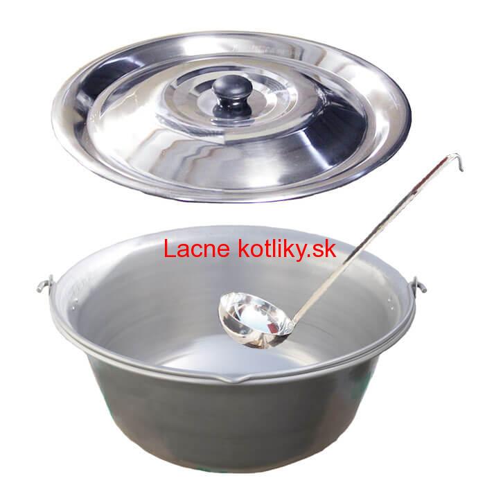 Nerezový kotlík 15 L (1,5 mm) + antikorová pokrievka