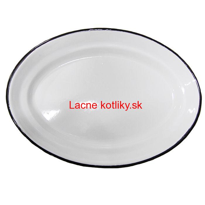 Smaltovaný podnos 35 x 25 cm