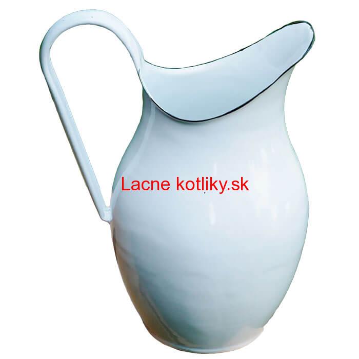 Smaltovaná krhla 2 L BIELÁ