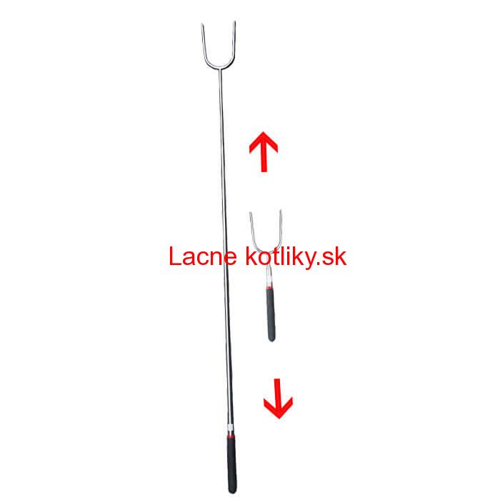 Vidlička na opekanie 24,5 cm - 84,5 cm – teleskopická 1 ks