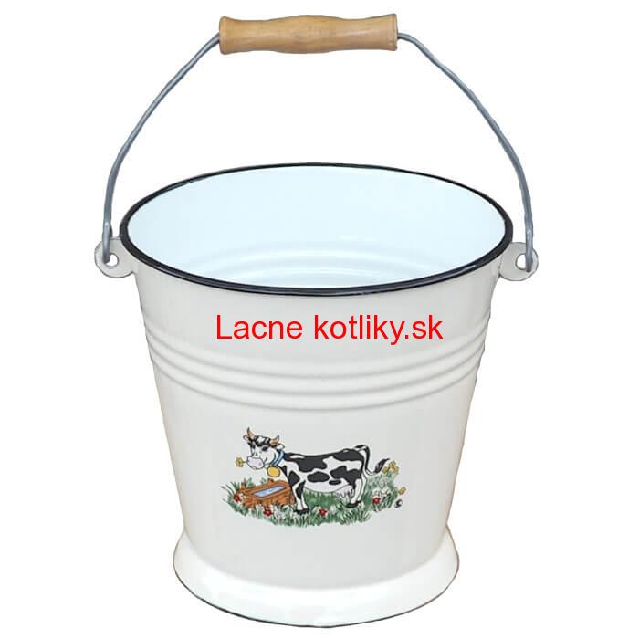 Smaltované vedro 5 L DECOR