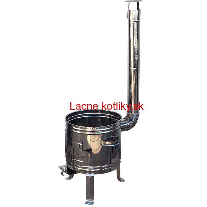 Nerezová kotlina s antikorovou úpravou 36 cm INOX