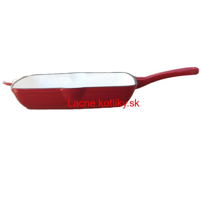 Liatinová panvica na grilovanie so smaltovaným povrchom 26 cm Strong Mold