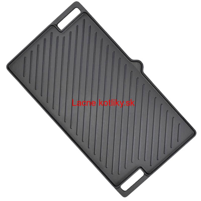 Liatinová grilovacia platňa 45 x 25 cm