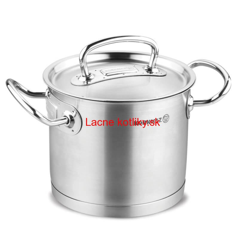 Sada nerezových hrncov s pokrievkou + rajnica 2 + 1 ks 5 L, 9 L, 1,5 L