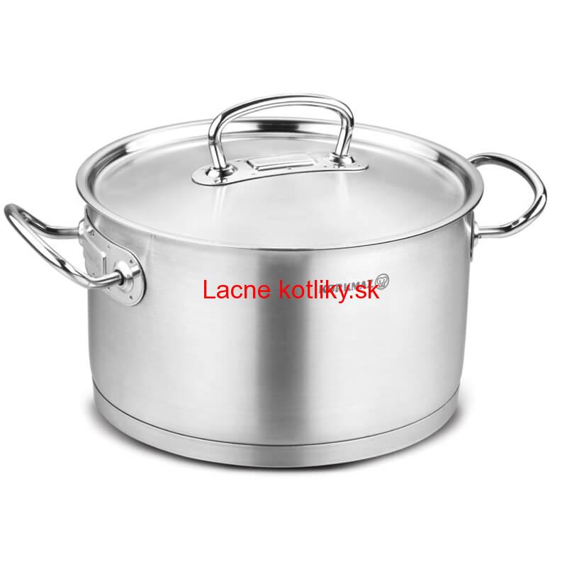 Sada nerezových hrncov s pokrievkou + rajnica 2 + 1 ks 6 L, 10 L, 2,8 L
