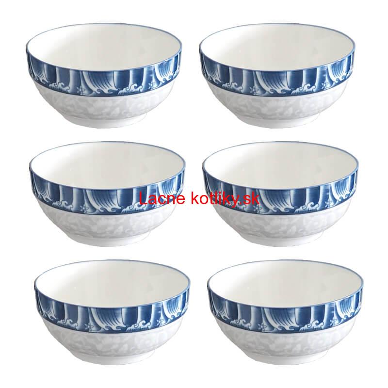 Keramické misky na servírovanie gulášu 15 cm 6 ks