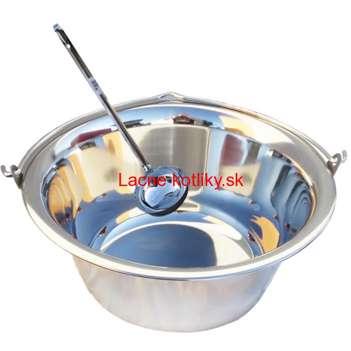 Antikorový kotlík 22 L + antikórová naberačka