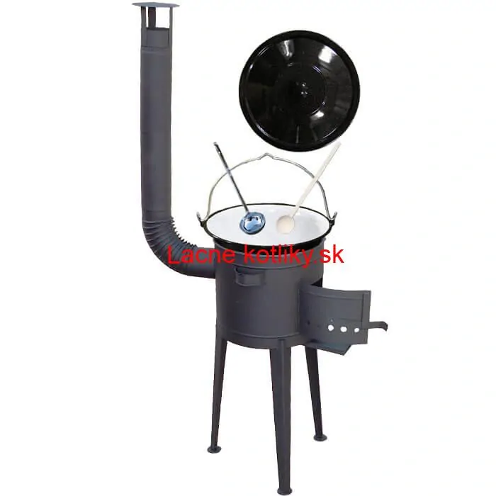 Smaltovaný kotlík 25 L (1,2 mm) + vysoká kotlina (2,0 mm) HODO 42 PLUS 600