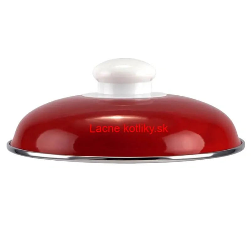 Smaltovaný kastról s pokrievkou 2 L červený + pikantná zmes korenia 50 g Kotlíkový guláš