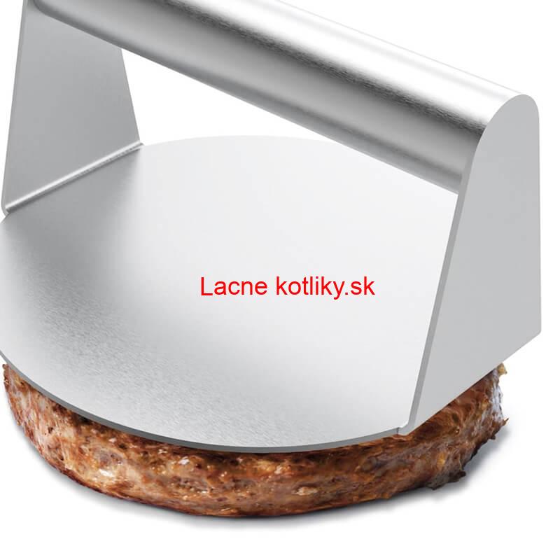 Nerezový lis na mäso 14 cm HAMBURGER