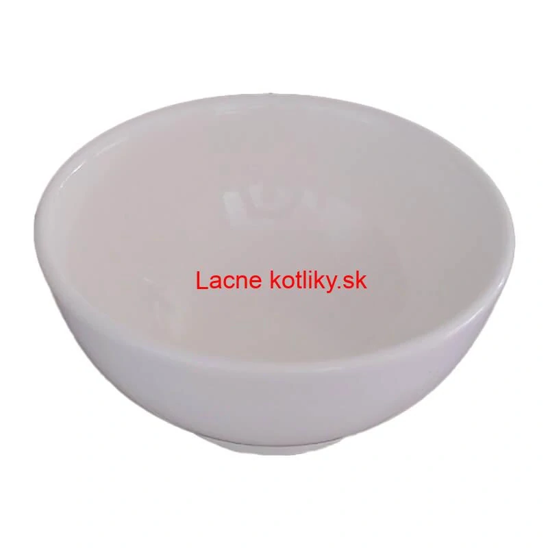 Keramické misky na servírovanie gulášu 15 cm 6 ks biele