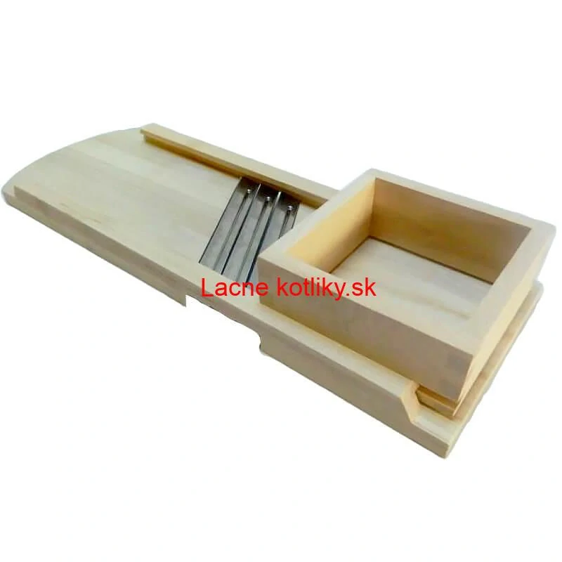 Ručný drevený krájač kapusty 3 nože 66 x 24 cm (stredný)