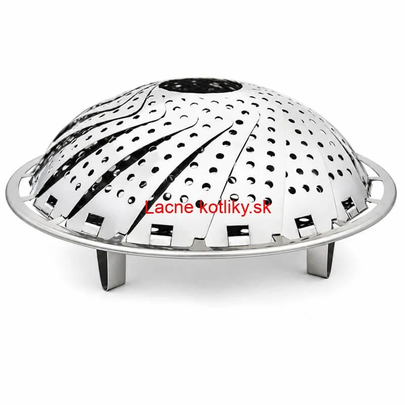 Skladací nerezový parák 16–28 cm na knedle a zeleninu