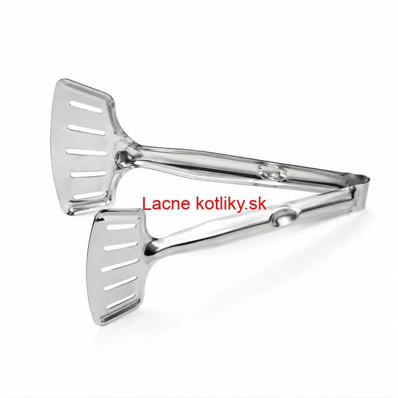 Nerezové kliešte na rybu — kuchynská naberačka 2 v 1, 28 cm