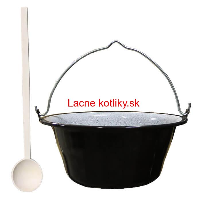 Smaltovaný kotlík 10 L + vareška