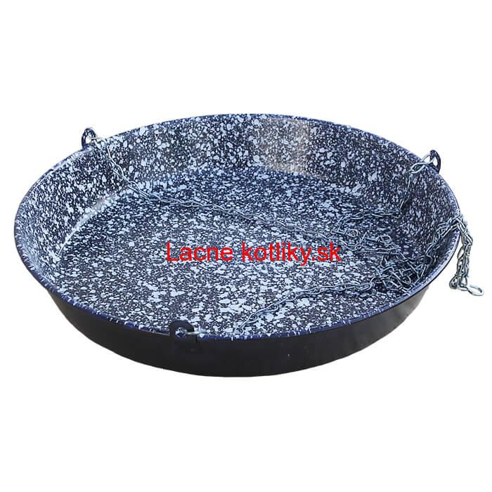 Panvica smaltovaná s reťazou 42 cm