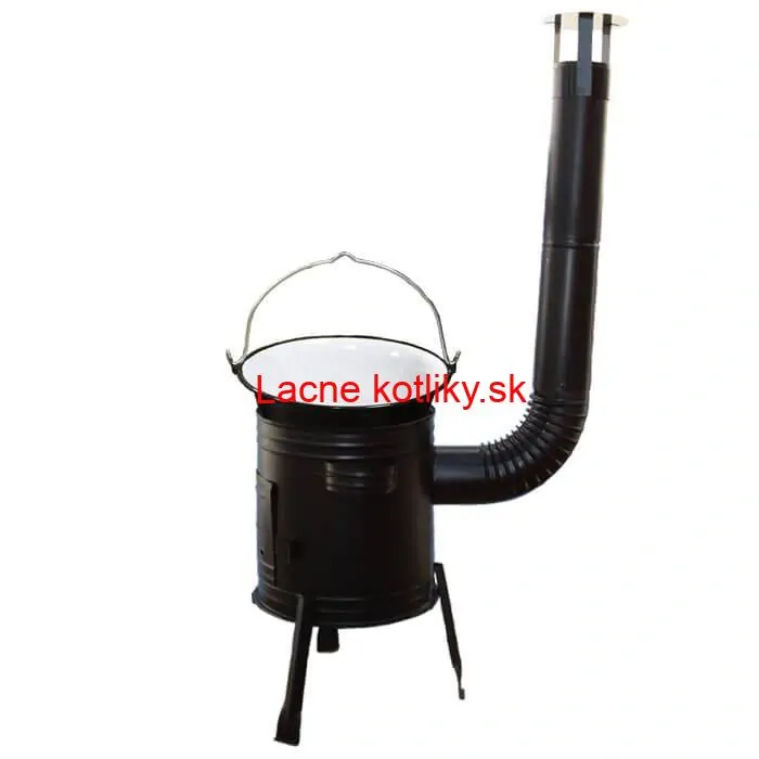 Smaltovaný kotlík 25 L (1,2 mm) + kovová kotlina 42 CLASSIC (KOV) Easy party