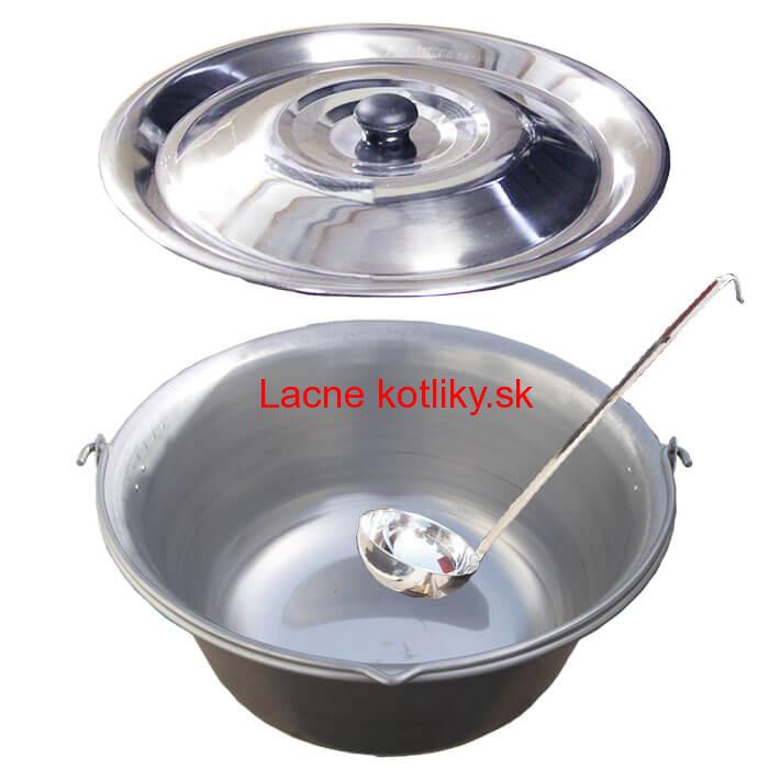 Nerezový kotlík 10 L (1,5 mm) + antikorová pokrievka