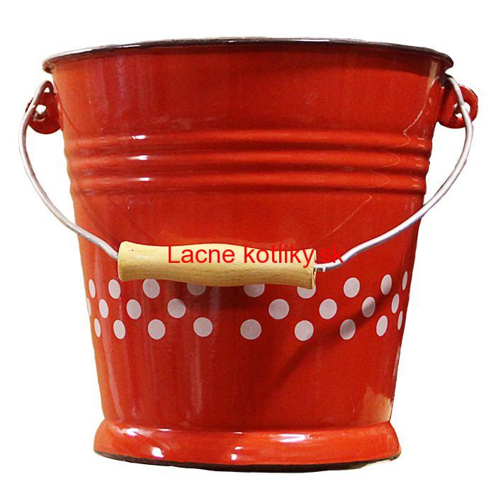 Smaltované vedro 1 L