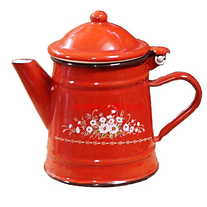 Smaltovaná kanvica 1 L DEKO