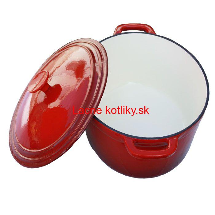 Liatinový pekáč 6,2 L – červený