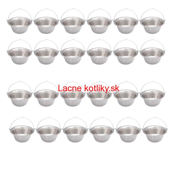 Servírovacia súprava INOX 24 ks