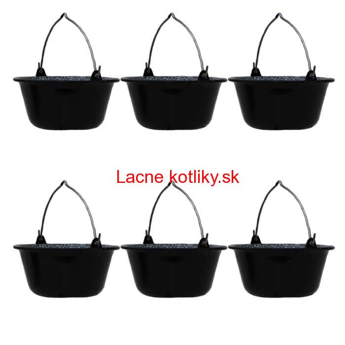 Servírovacia súprava SMALT BLACK 6 ks