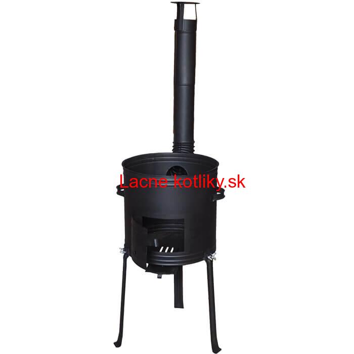 Kotlina 42 cm, vysoká + žiaruvzdorná farba Plus 700