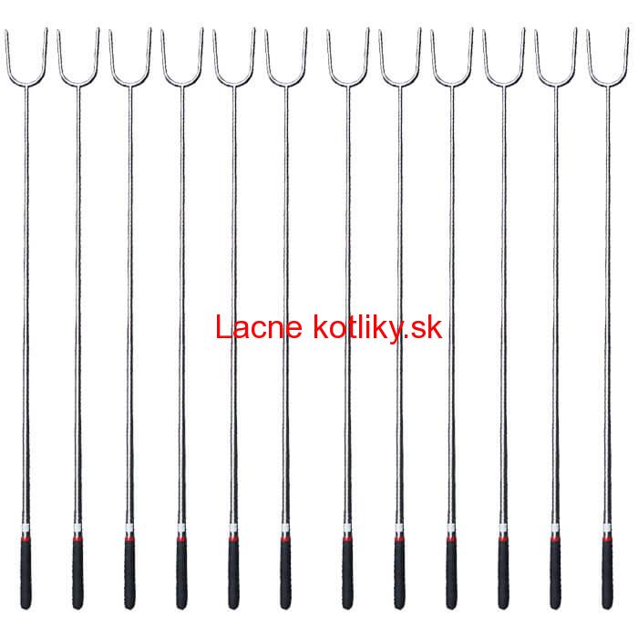 Vidličky na opekanie 24,5 cm - 84,5 cm – teleskopické 12 ks