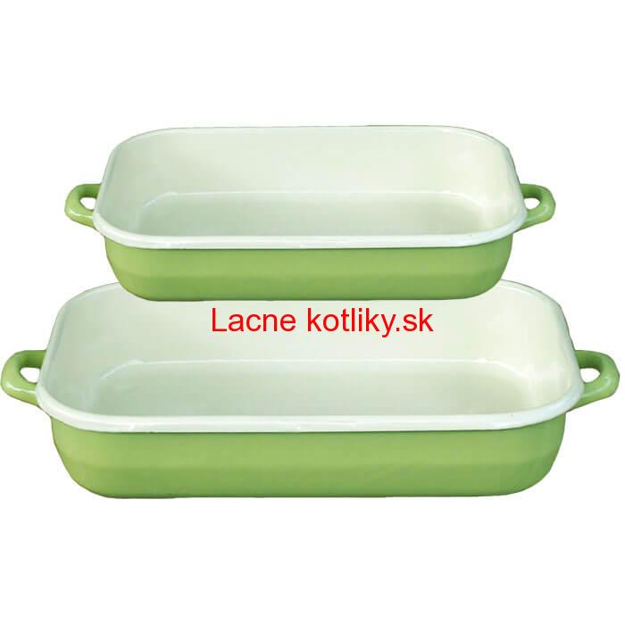 Smaltovane pekáče GREEN 2 ks