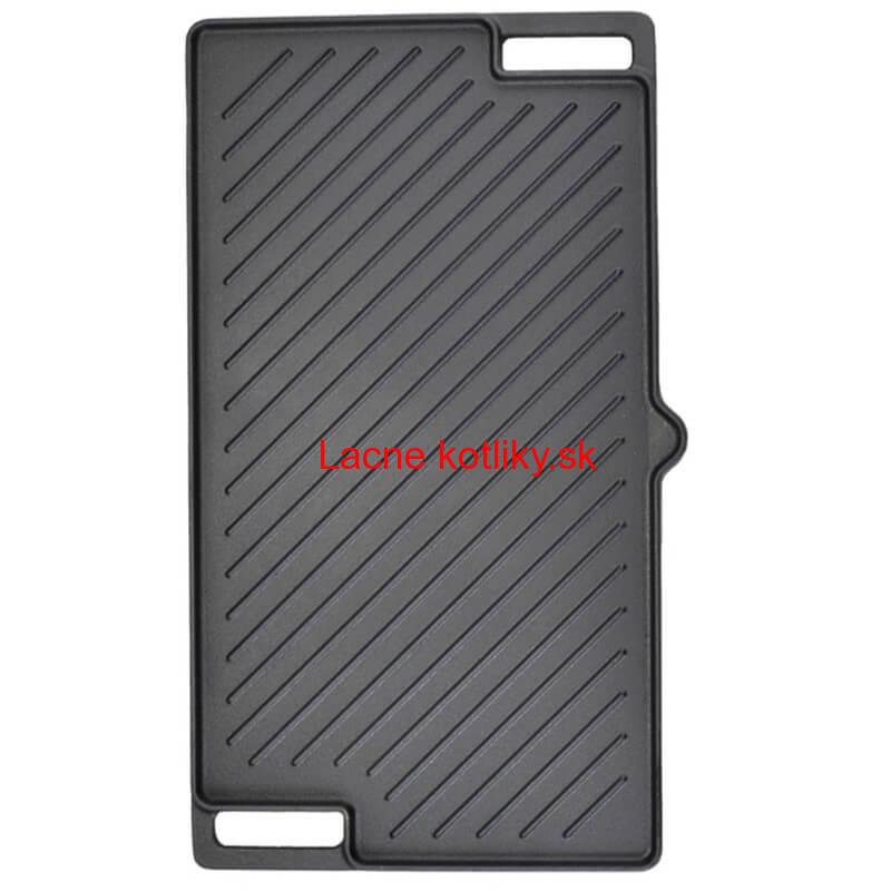 Liatinová grilovacia platňa 45 x 25 cm