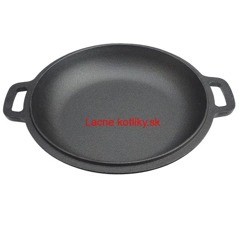 Liatinový hrniec s pokrievkou 2 v 1