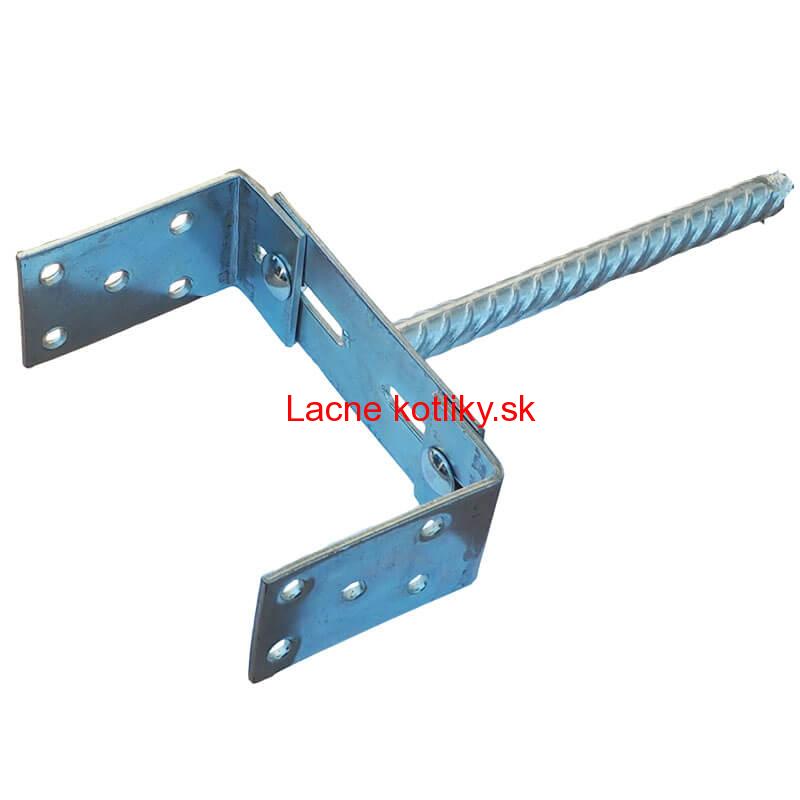 Pätka zápustná, kotviaca, nastaviteľná 0-17 cm