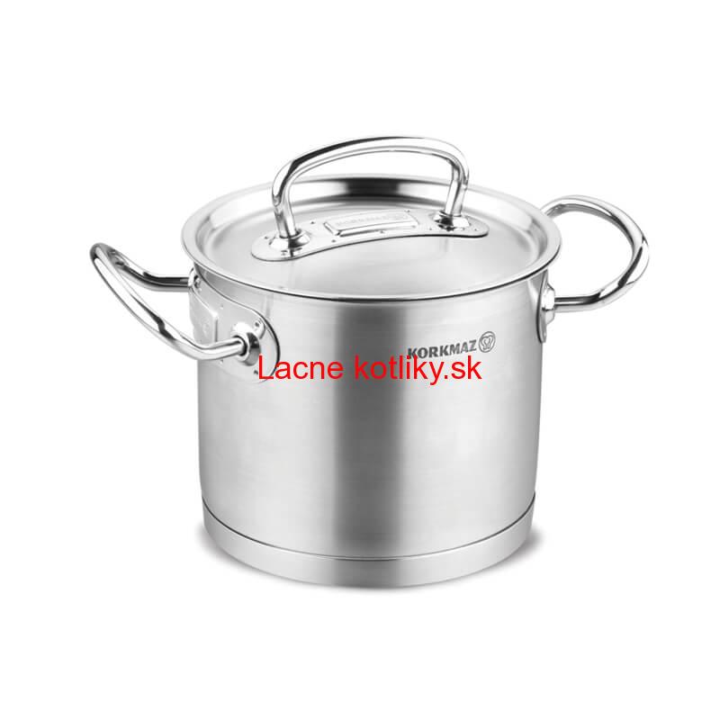 Sada nerezových hrncov s pokrievkou + rajnica 2 + 1 ks 5 L, 9 L, 1,5 L