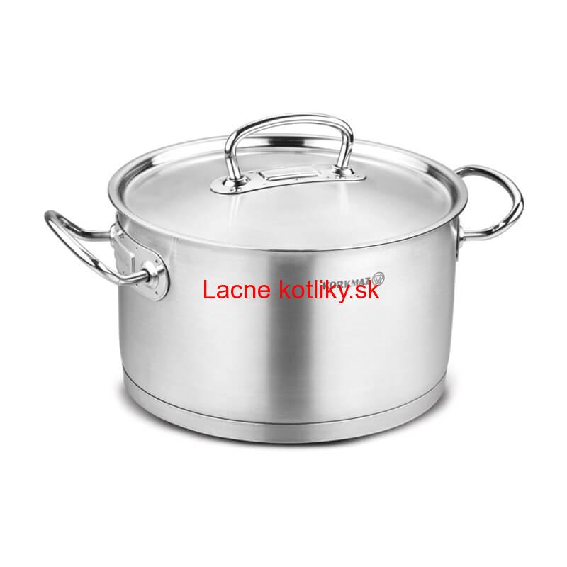 Sada nerezových hrncov s pokrievkou + rajnica 2 + 1 ks 6 L, 10 L, 2,8 L