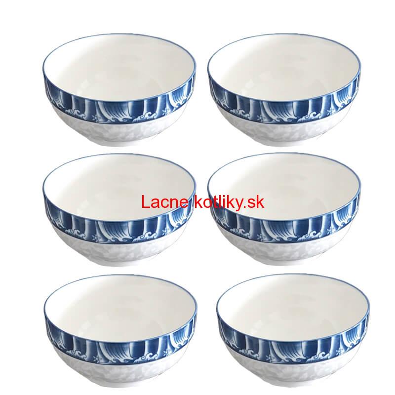 Keramické misky na servírovanie gulášu 15 cm 6 ks