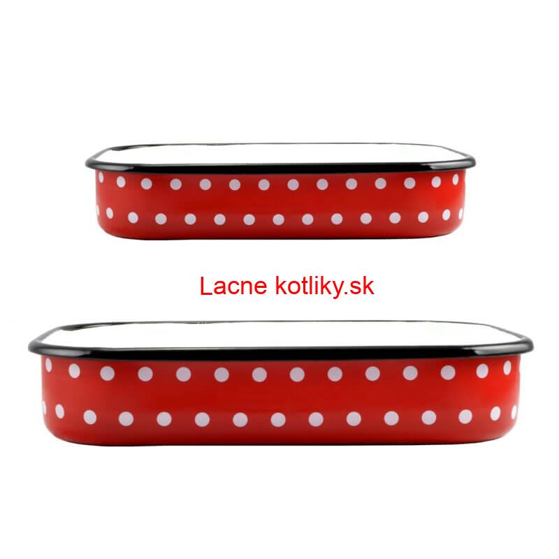 Smaltovane pekáče DECOR 2 ks